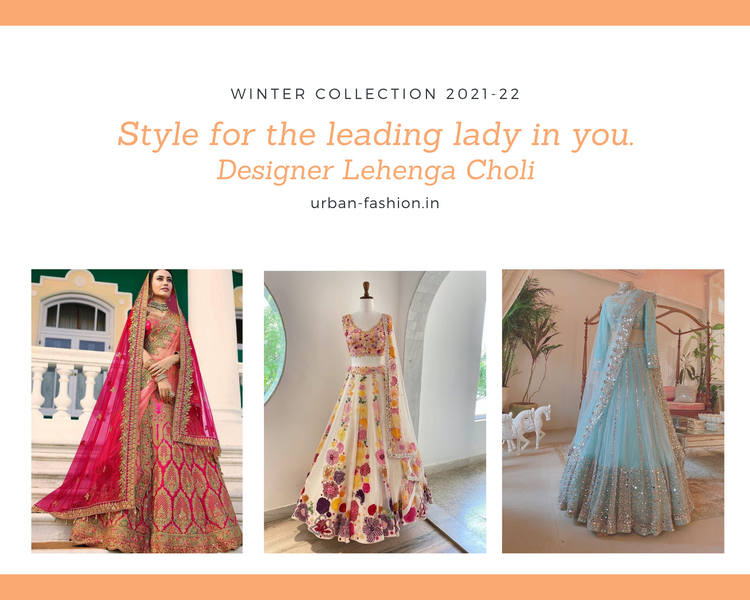 Trendy Wedding Wear Designer Lehenga Choli Collection 2021
