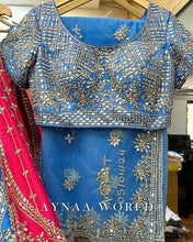 Load image into Gallery viewer, Multi Colour Embroidary And Sequence Work Wedding Wear Lehenga Choli With Beautiful Duppata
