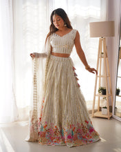 Load image into Gallery viewer, Bollywood Style Georgette Sequence Work Lehenga Choli
