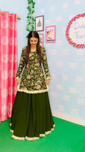 Load image into Gallery viewer, Wedding Wear Georgette Top with Lehenga and Dupatta
